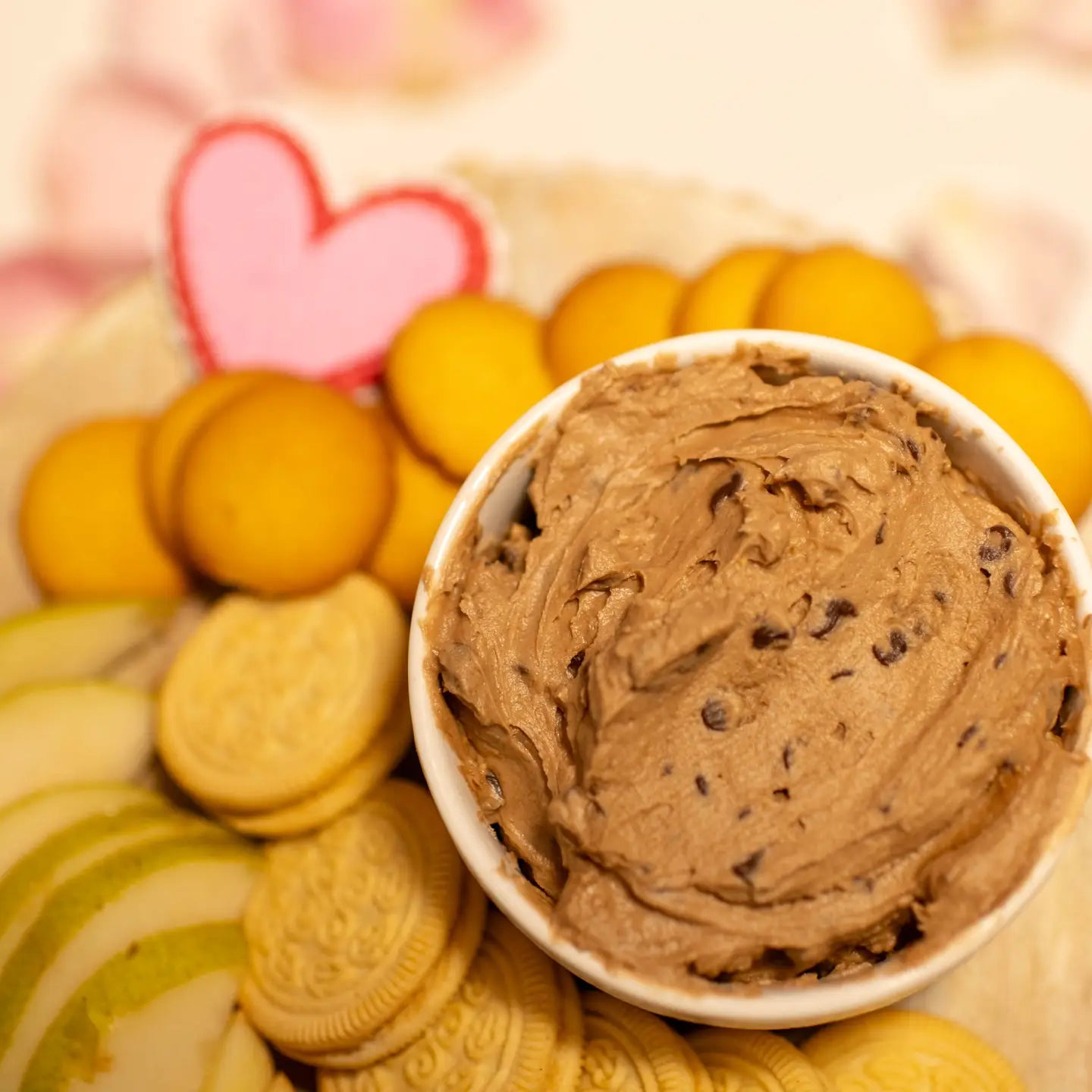 Chocolate Chip Cookie Dough Cheesecake Dip