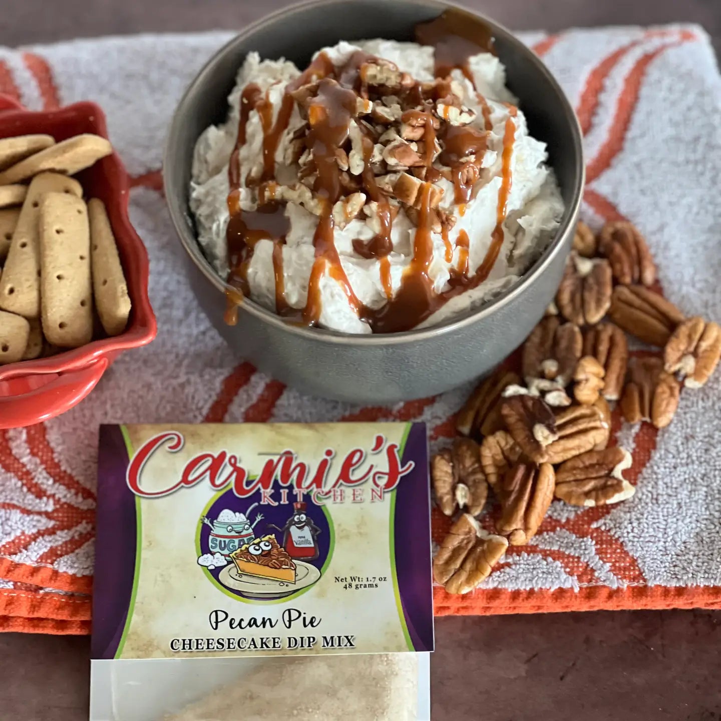 Pecan Pie Cheesecake Dip Mix