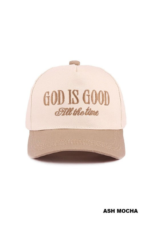 God is good all the time hat