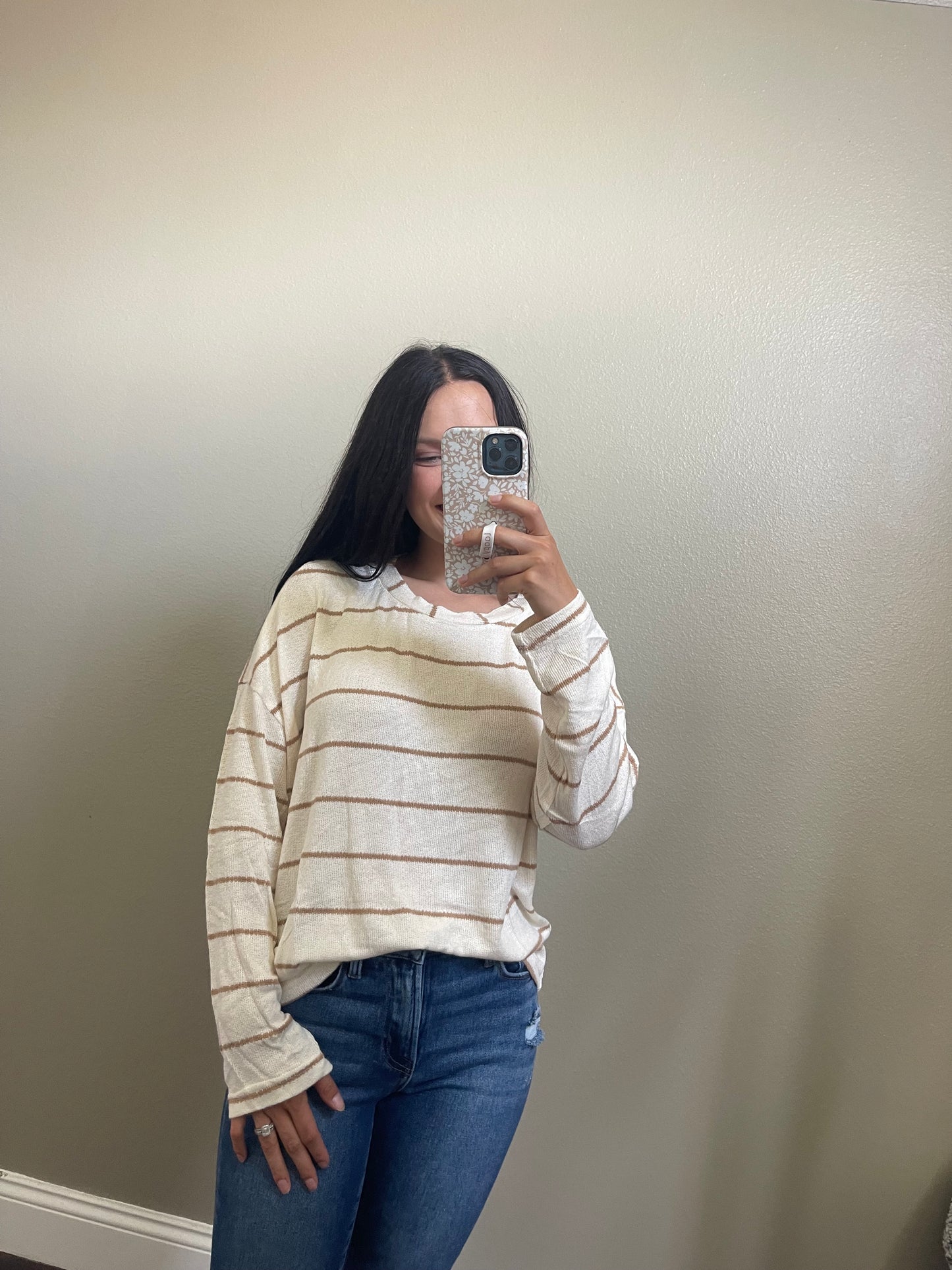 The perfect striped top
