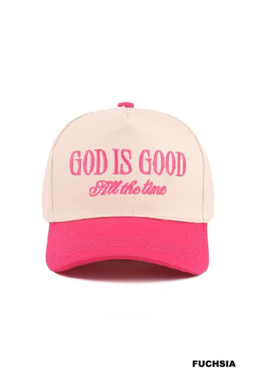 God is good all the time hat