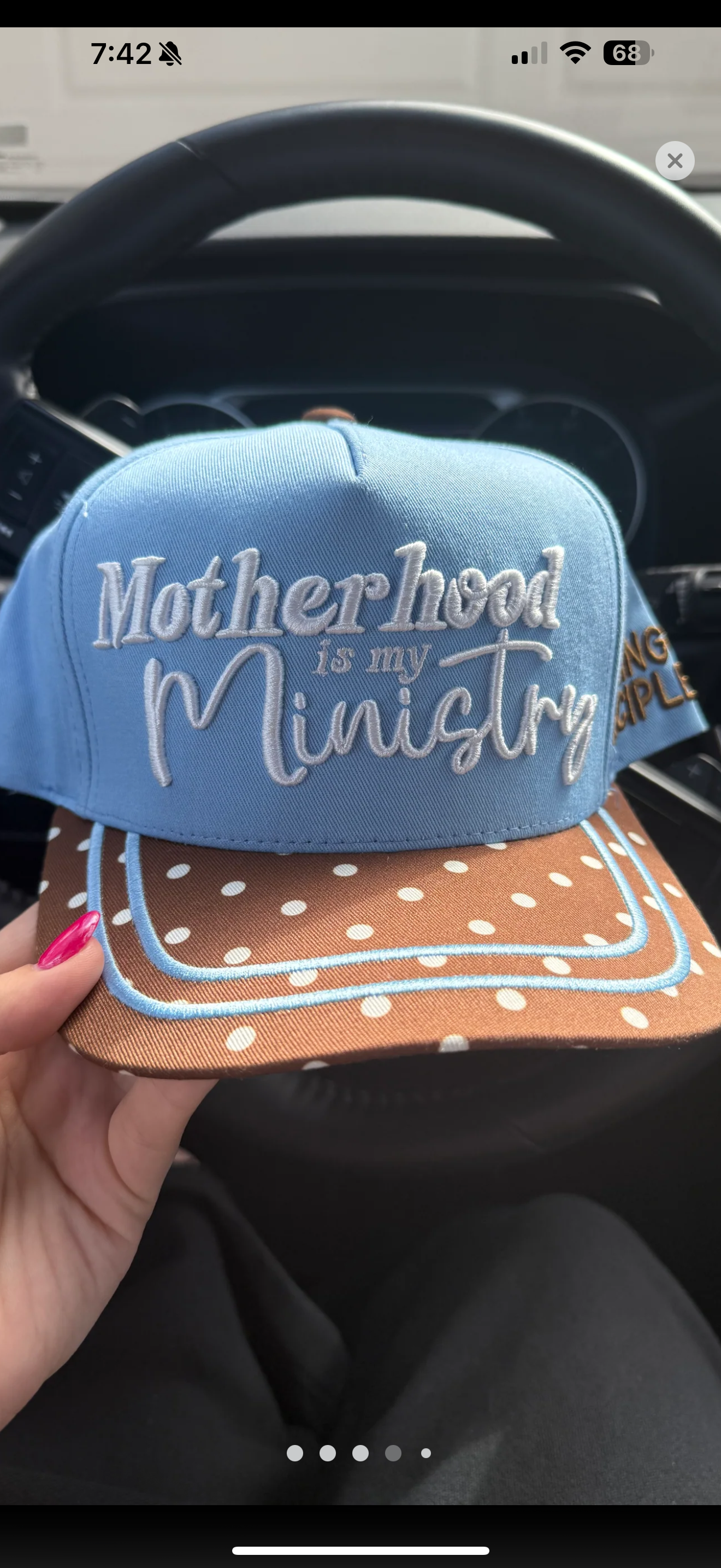 Motherhood is my Ministry Hat