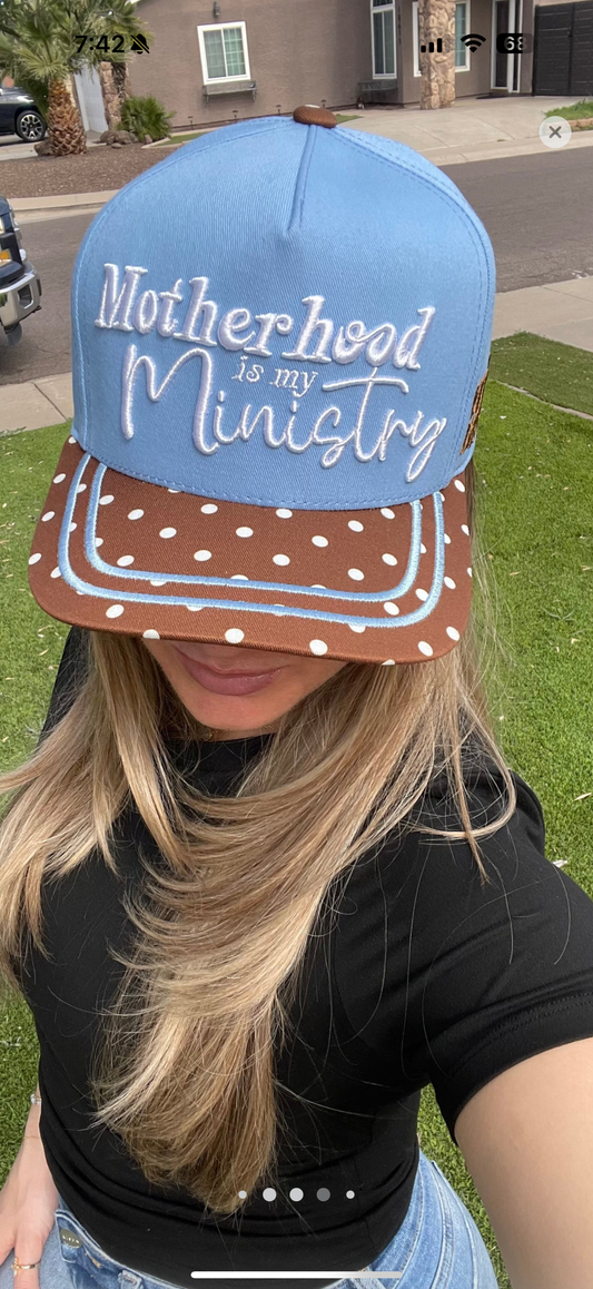 Motherhood is my Ministry Hat
