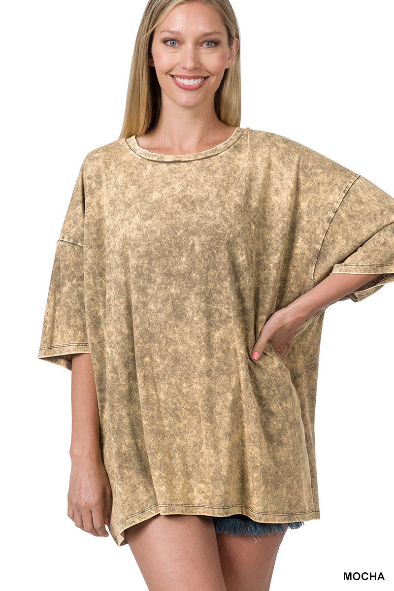 Acid Wash Oversized Tshirt