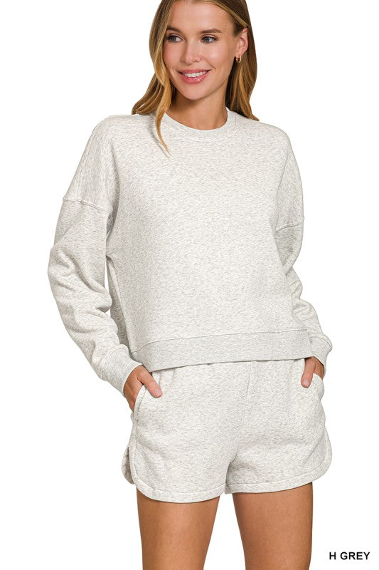 Heather grey clothing set