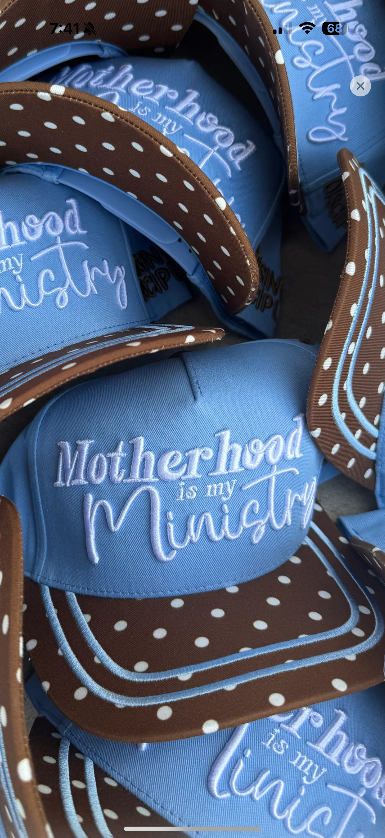 Motherhood is my Ministry Hat