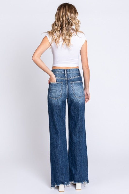 High Rise Distressed jeans