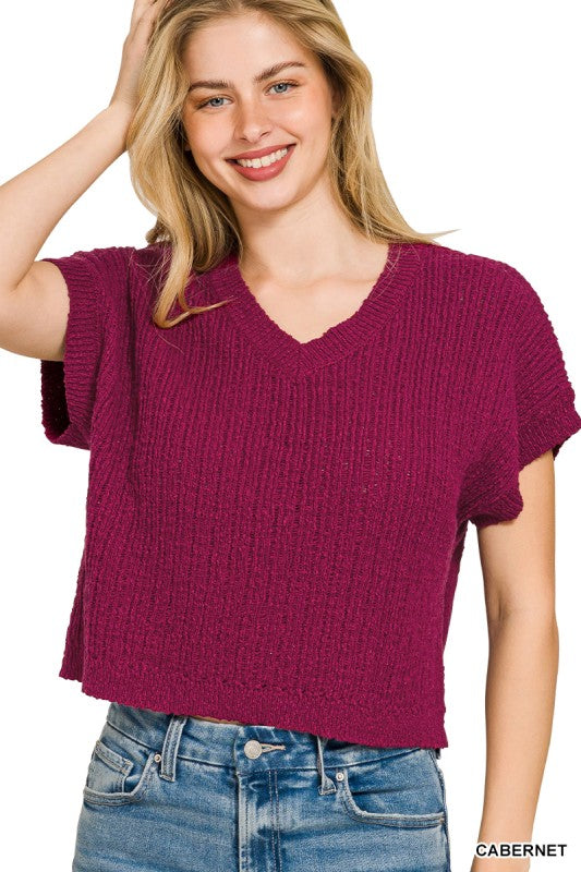Lightweight V Neck Top