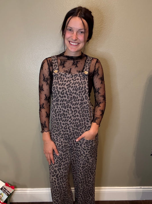 Leopard jumpsuit