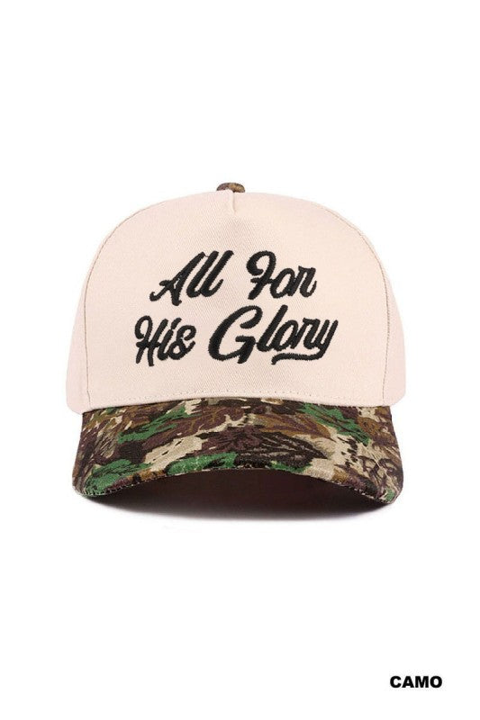 All for His Glory Hat