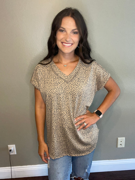 Leopard Print Top