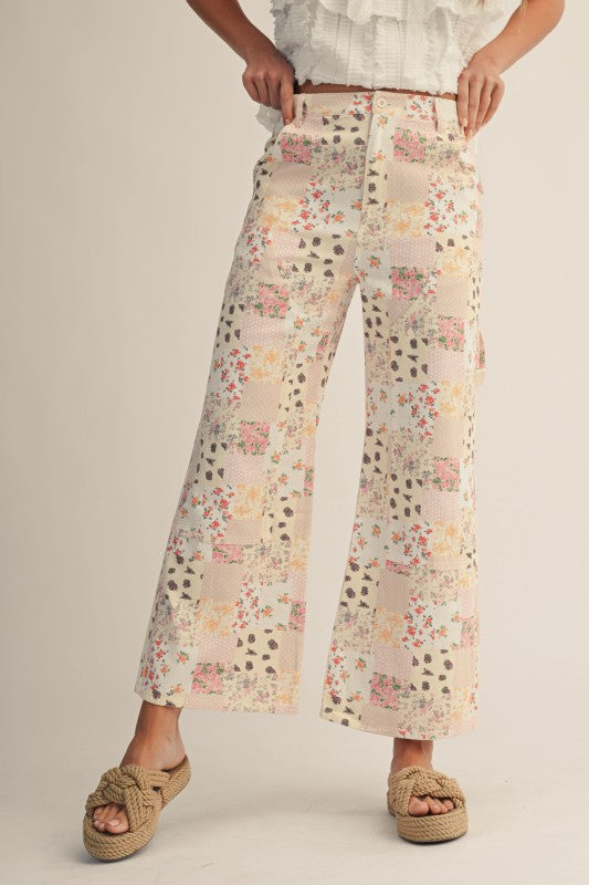 Patchwork jeans