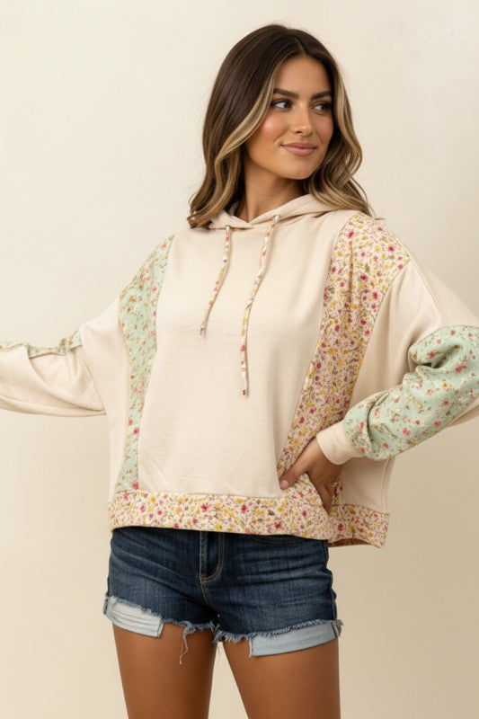 Floral hoodie