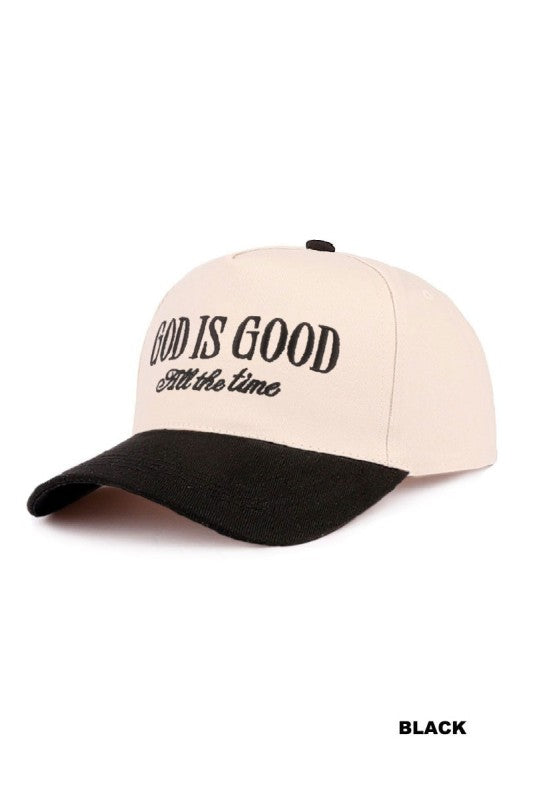 God is good all the time hat
