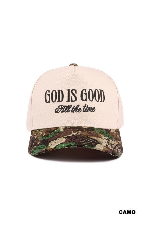 God is good all the time hat