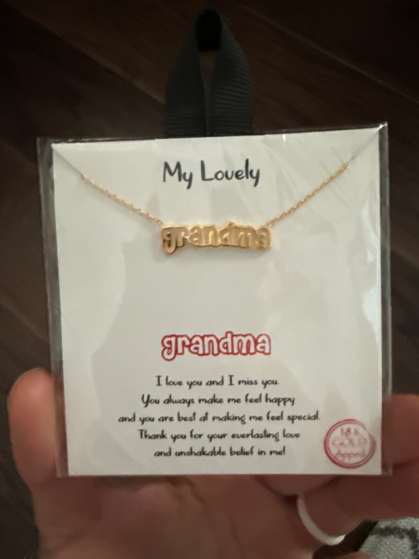 Grandma Necklace