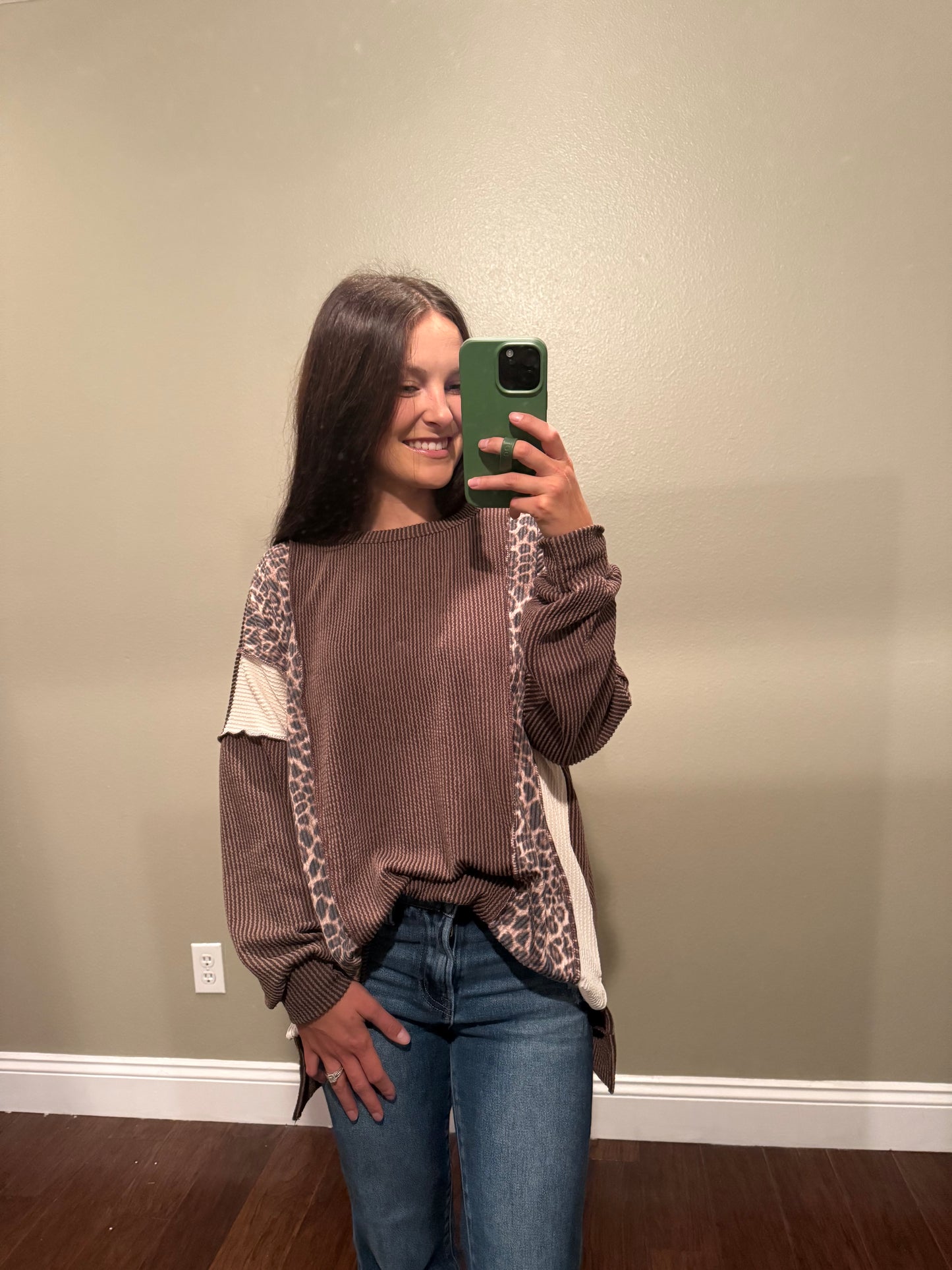 Leopard top