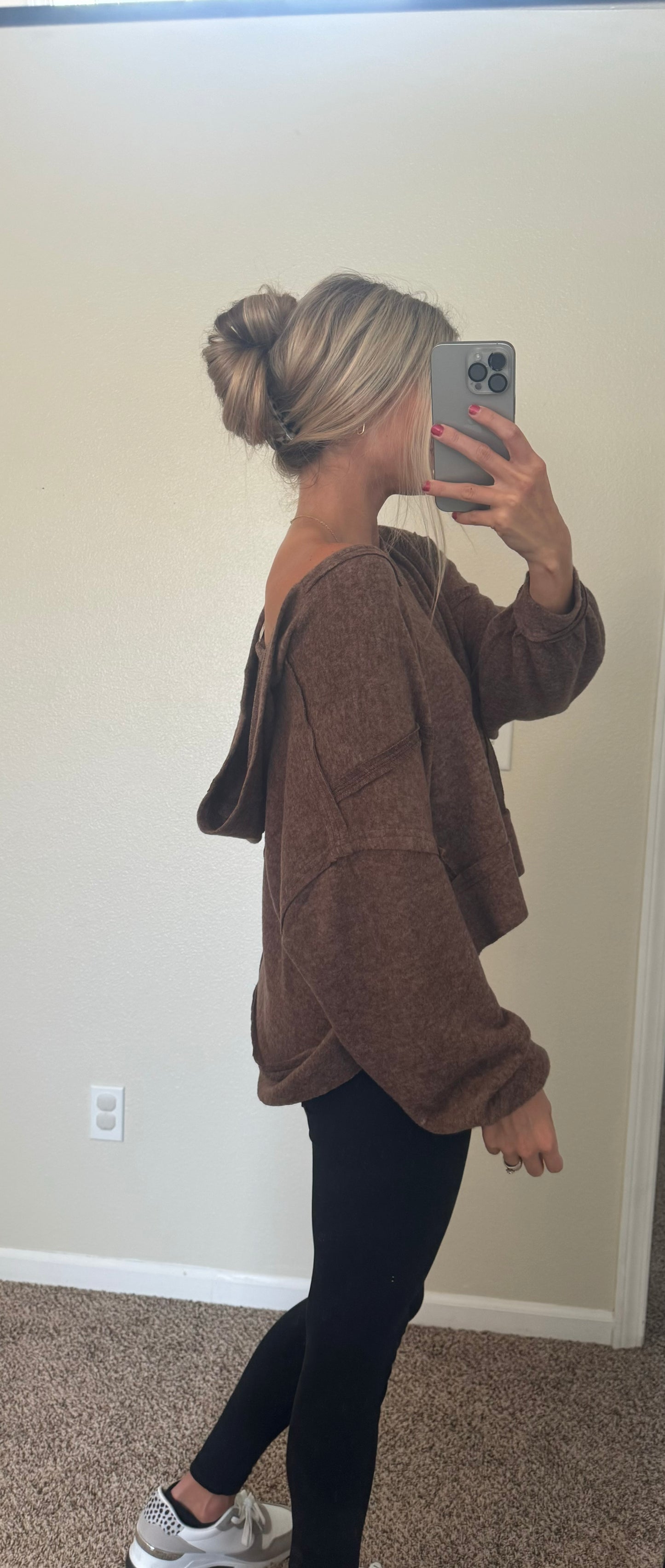 Trendy Brown Sweater