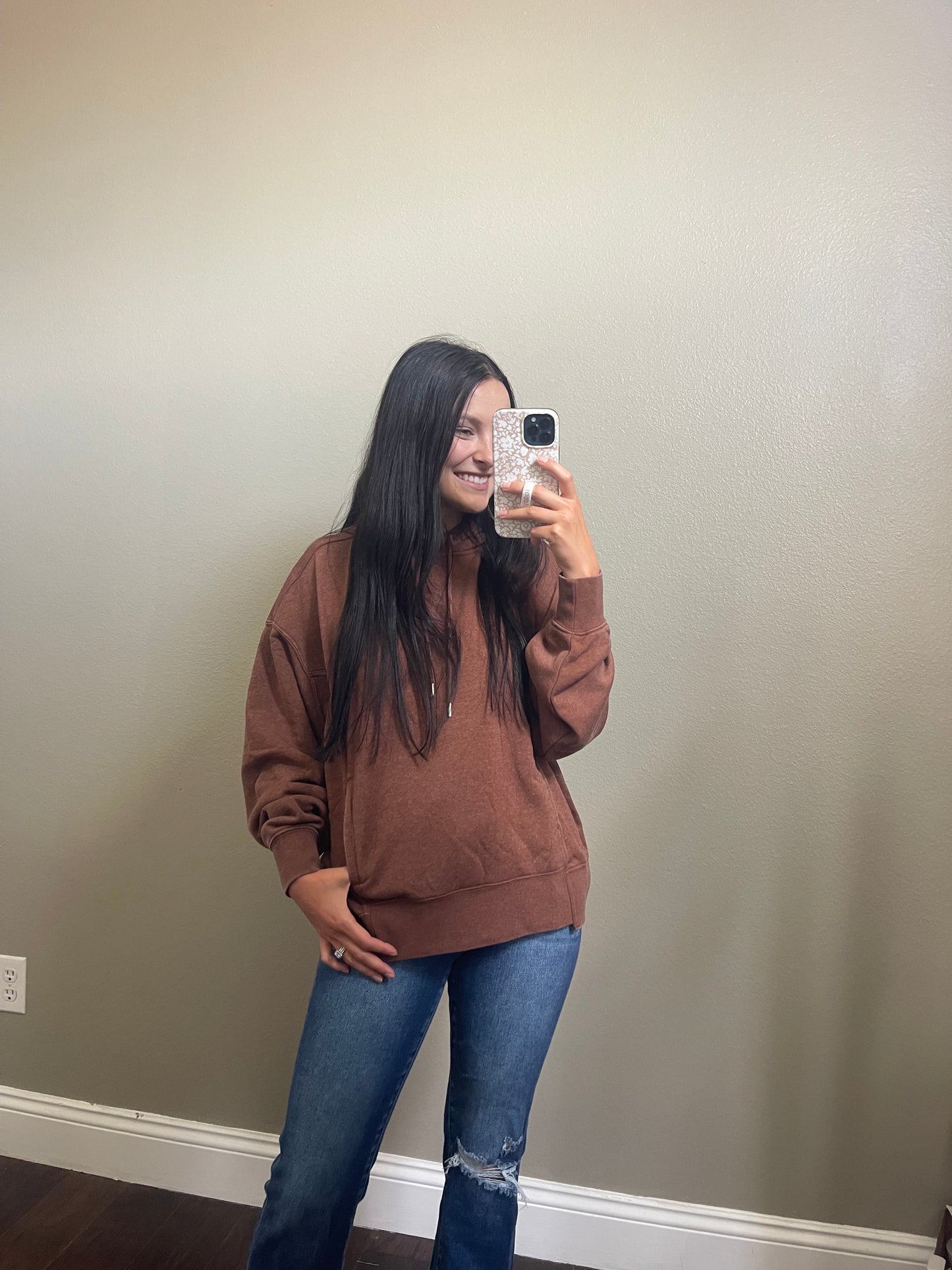 The perfect fall hoodie top