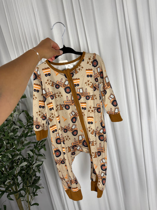 Boy construction onesie (kids)