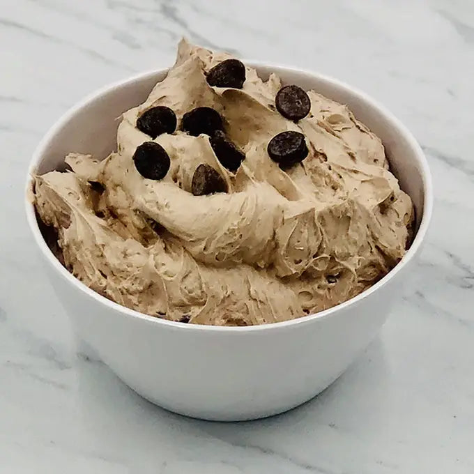 Chocolate Chip Cookie Dough Cheesecake Dip