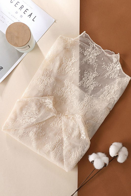 Lace Layering Top